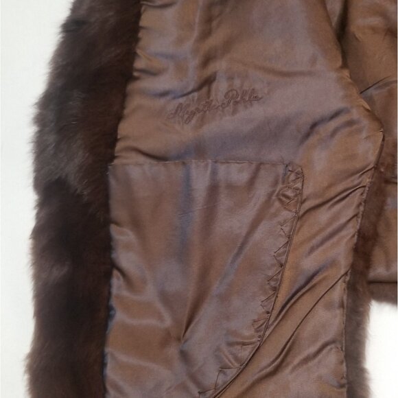 Vintage 1950's Fur Shrug by Goldwaters of Arizona - Picture 6 of 8